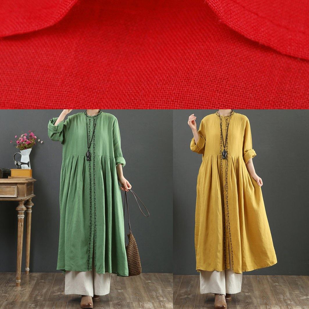 O Neck Cinched Spring Dresses Neckline Blue Robes Dress