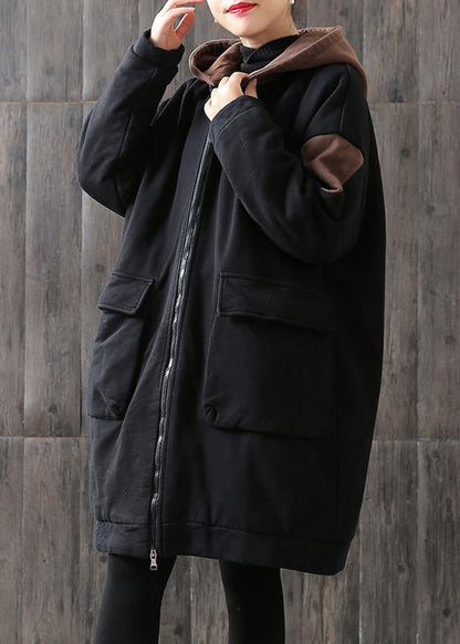 Chocolate Trench Coat Tutorials Hooded Zippered Coats