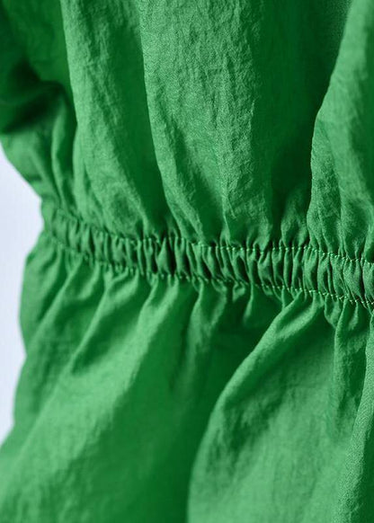 Cotton Shirts Pakistani Green Summer Thin Sunlight Proof Coat