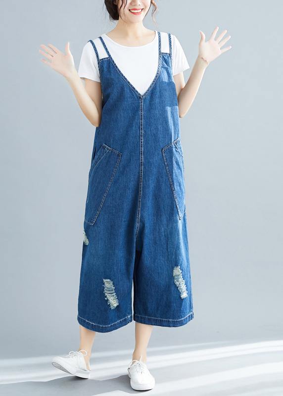 Jumpsuit Pants Cotton Clothes 18th Century Navy Pants