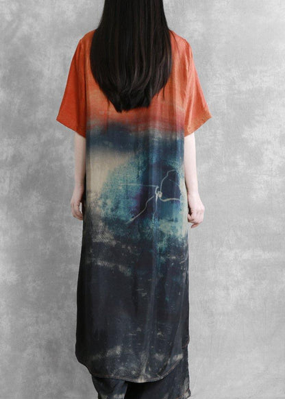 Style Black Suit Five-point Sleeve Irregular Thin Thin Two-piece