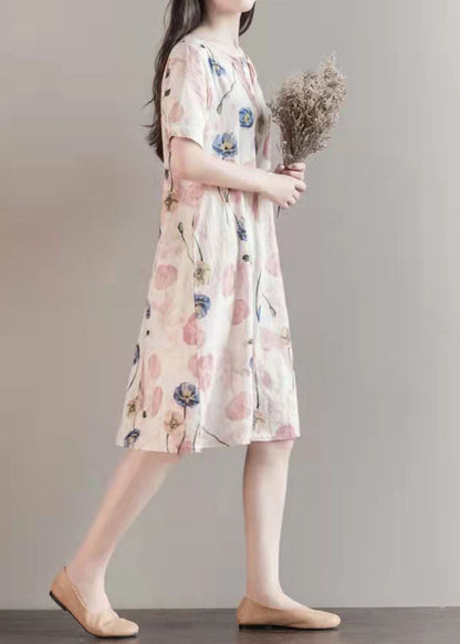 O Neck Large Hem Cotton Quilting Clothes Organic Ideas Robe Dresses Summer