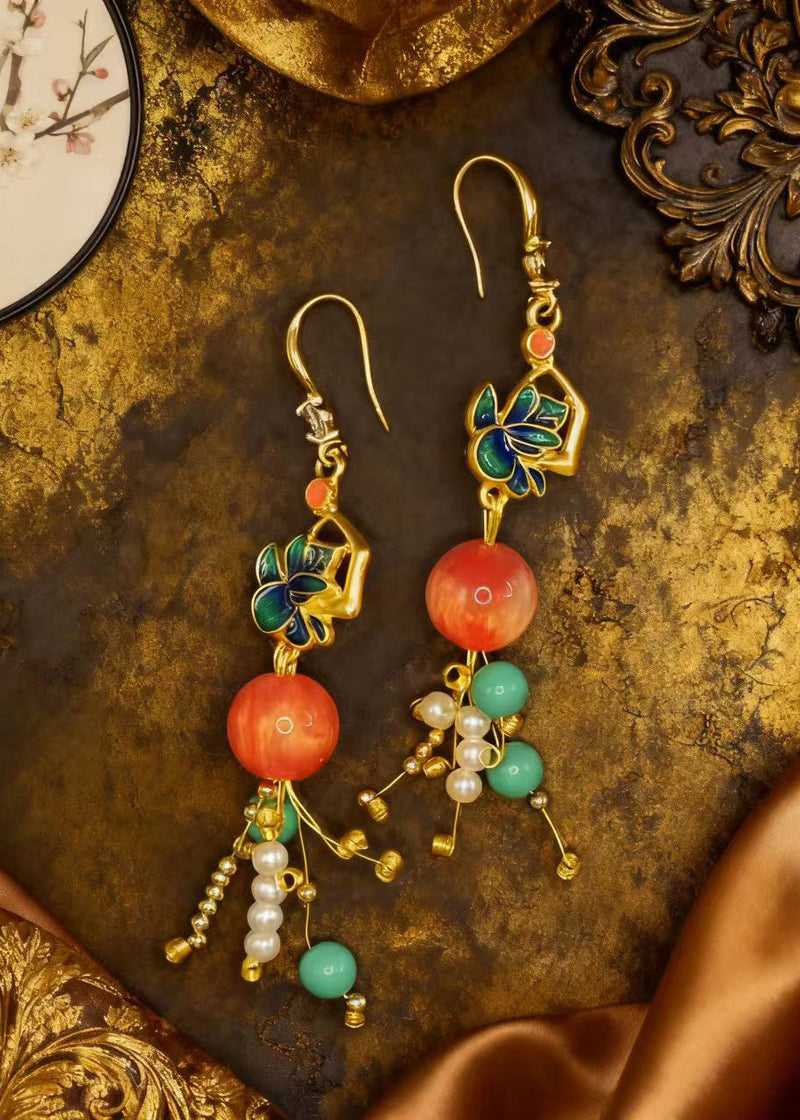 Turquoise Style Drop Earrings
