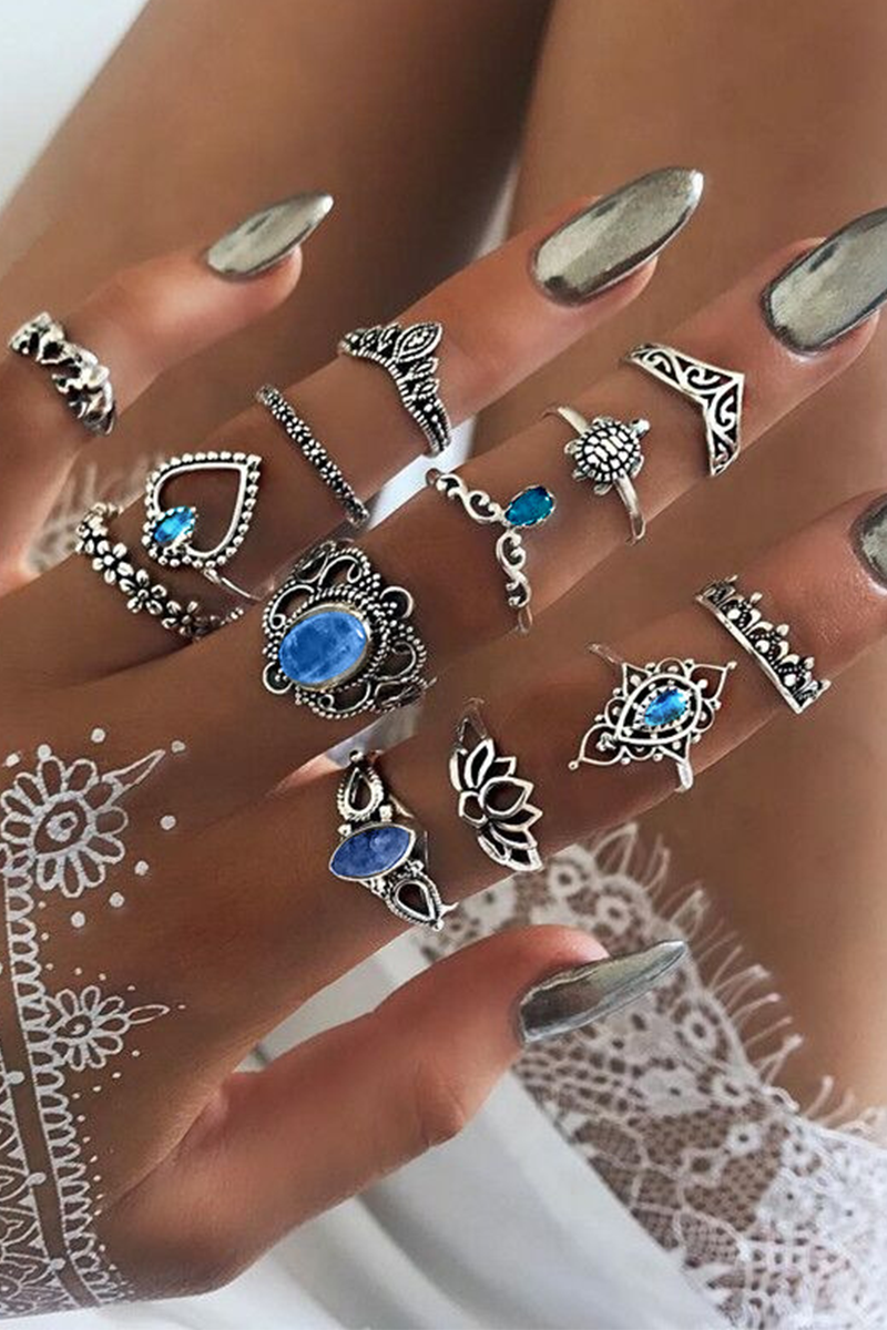 Patchwork Split Joint Rings