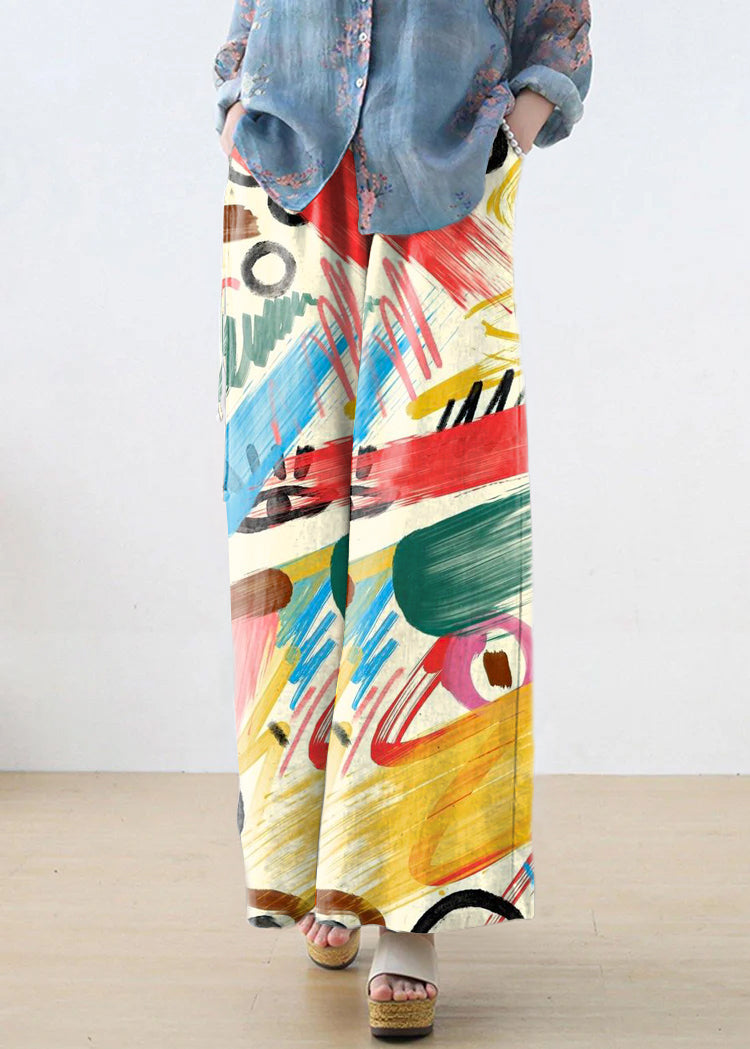 Nude Trousers New Spring and Summer Bloomers Linen High Waist Carrot Pants