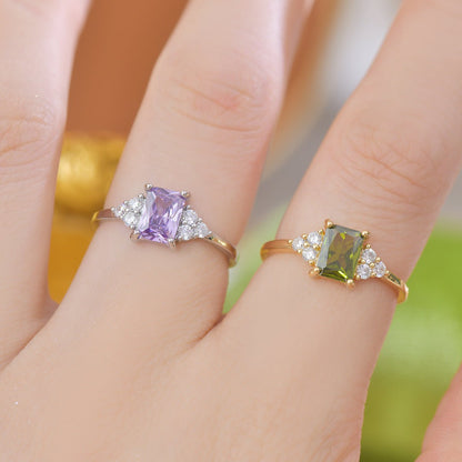 Amethyst Princess Ring