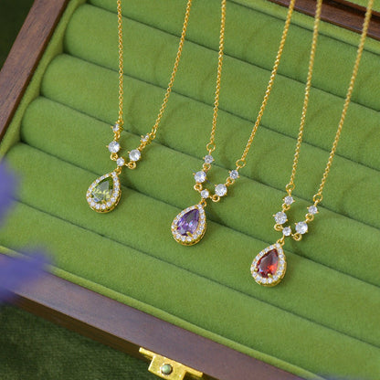 Aurelia Peridot Necklace