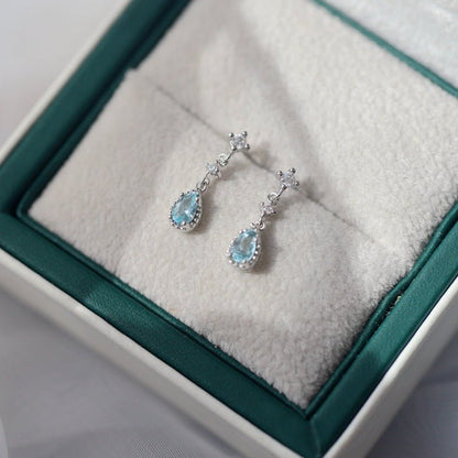 Louisa Aquamarine Earrings