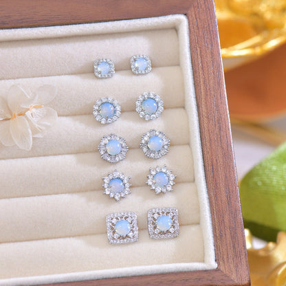 Baroque Stud Earrings - Mikayla