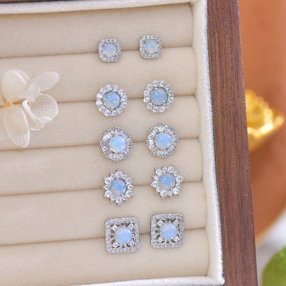 Baroque Stud Earrings - Mikayla