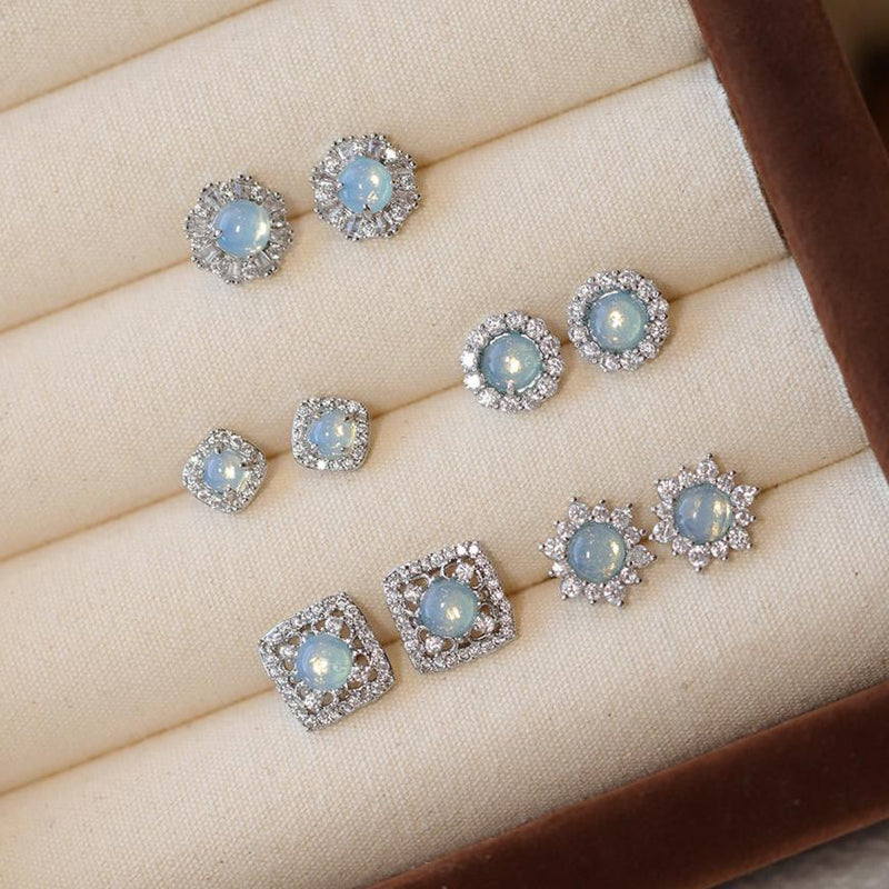 Baroque Stud Earrings - Mikayla