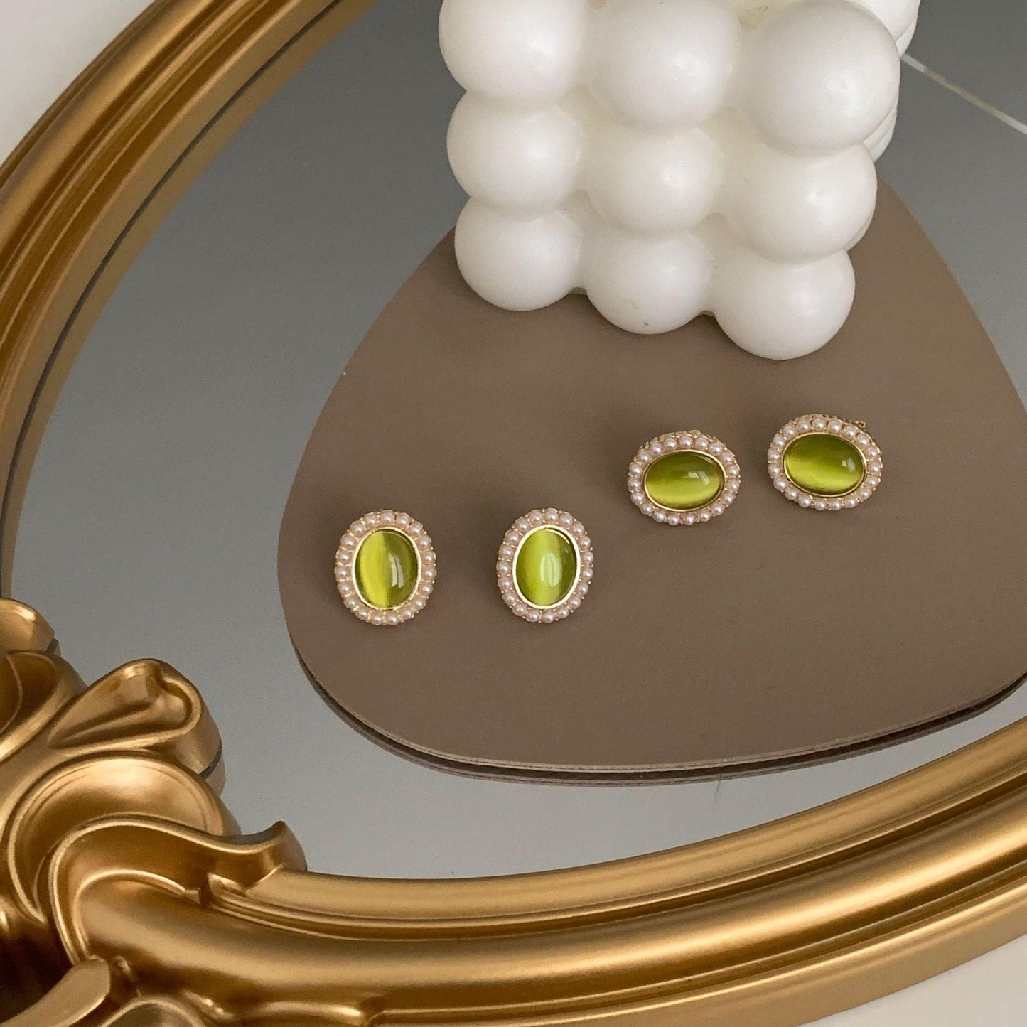 Olivia Baroque Stud Earrings