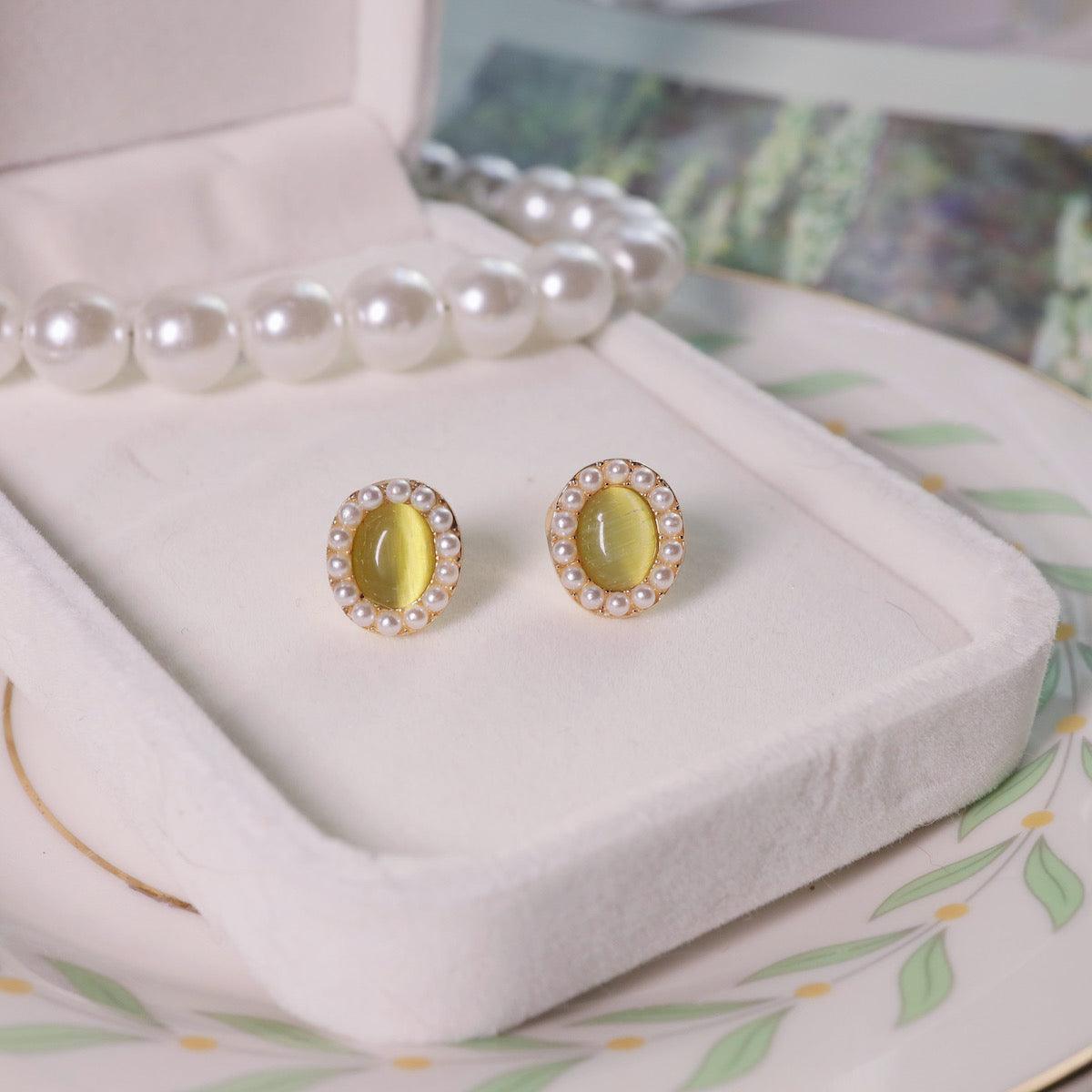Olivia Baroque Stud Earrings