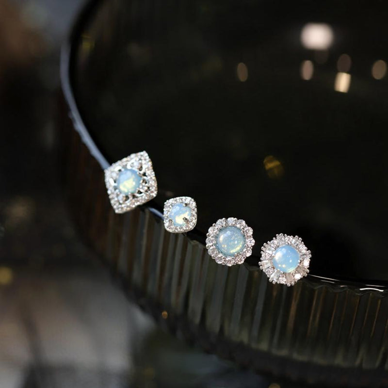 Baroque Stud Earrings - Sierra