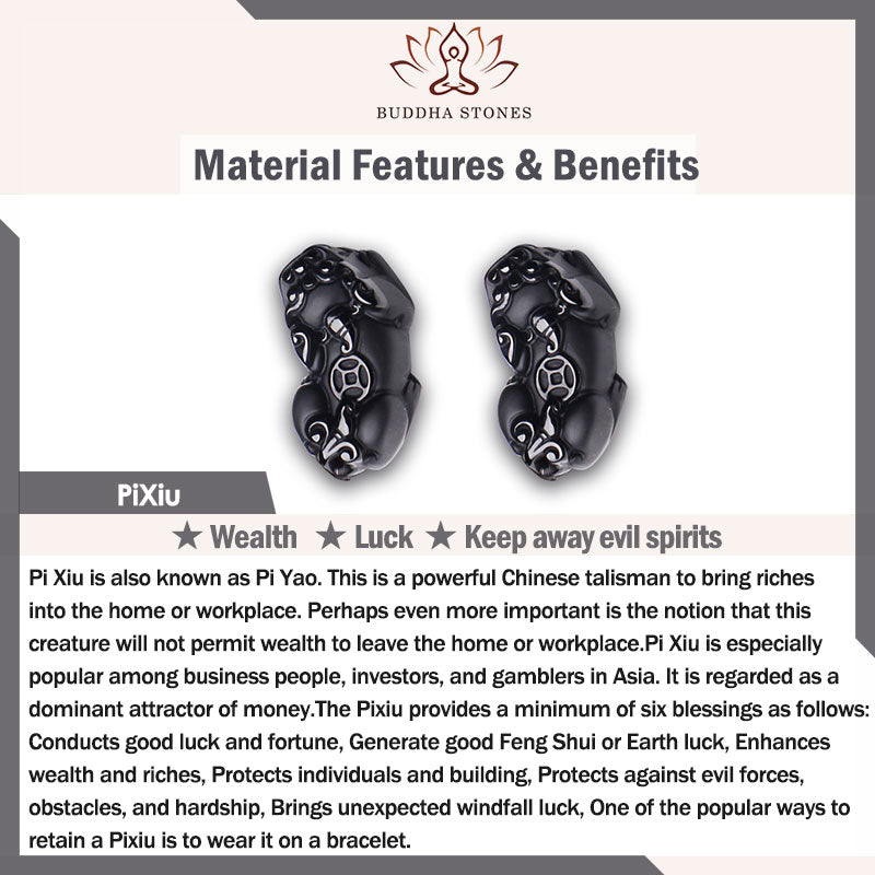 Fengshui Tiger Eye Pixiu Bracelet