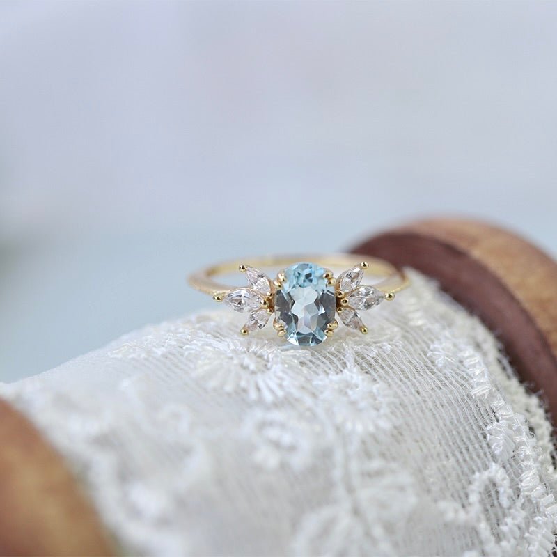 Blue Mirage Ring