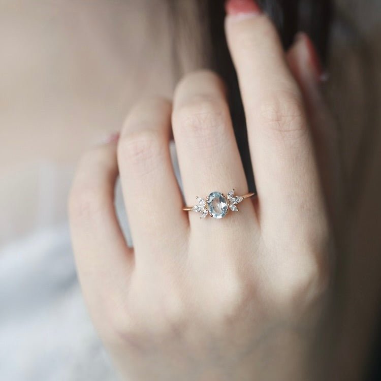 Blue Mirage Ring
