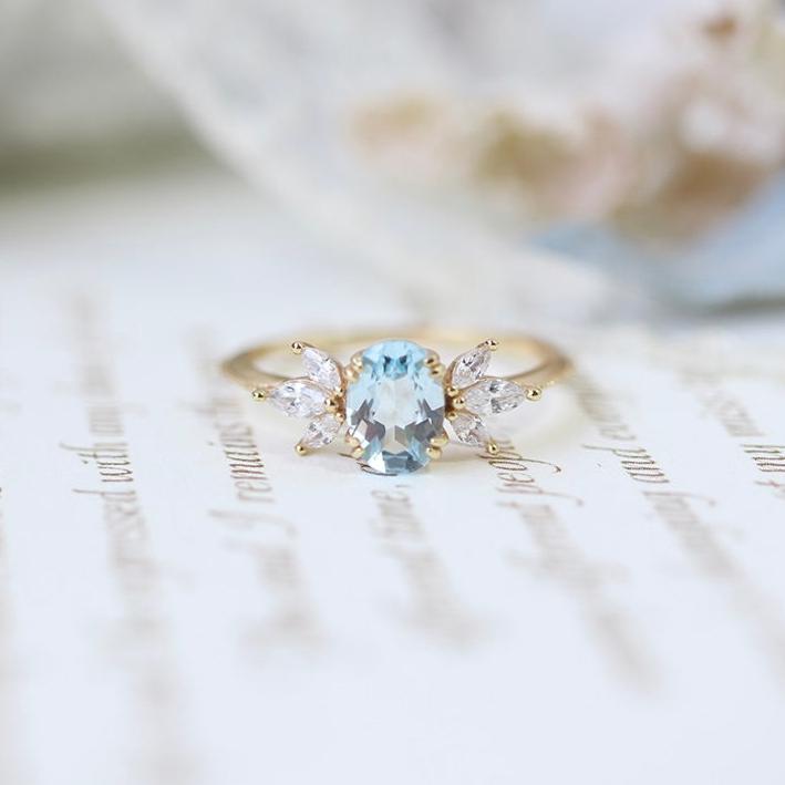 Blue Mirage Ring