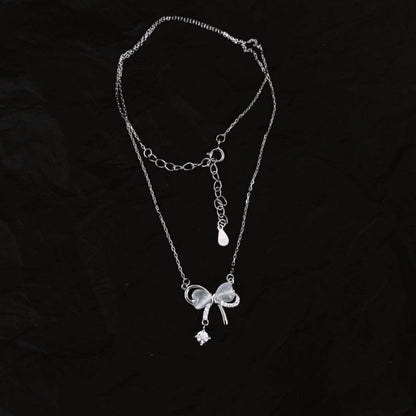 Christine Bow Necklace