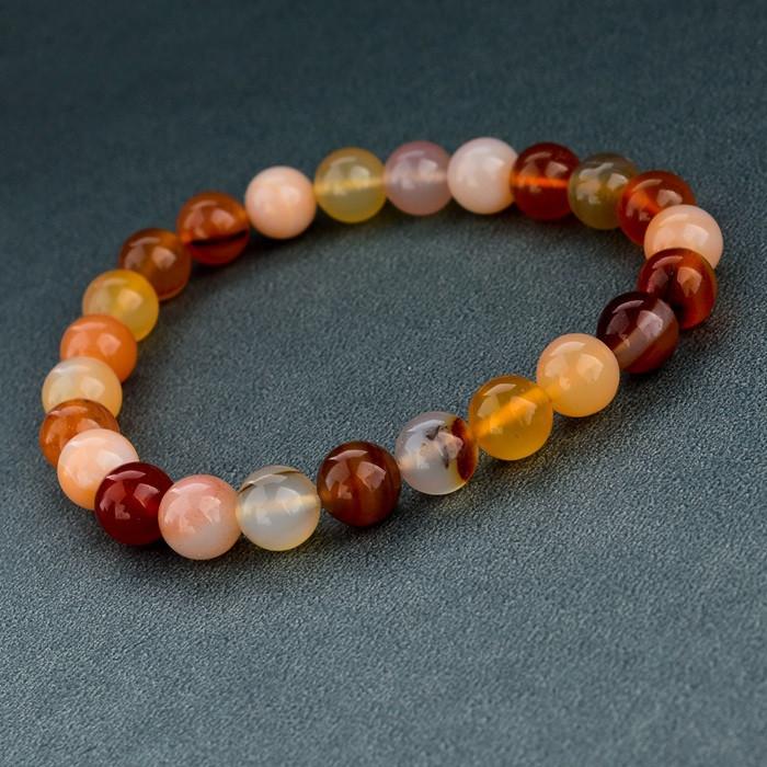Elastic Rope Natural Stone Bracelet