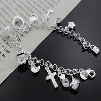 Silver Charm Bracelet