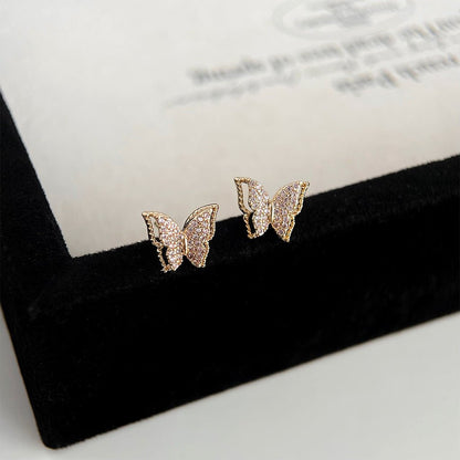 Stacey Butterfly Stud Earrings