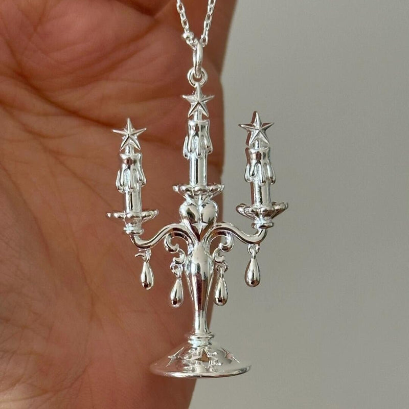 Candelabra of Stars Necklace