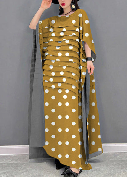 Yellow polka dots/Ships 15 Days