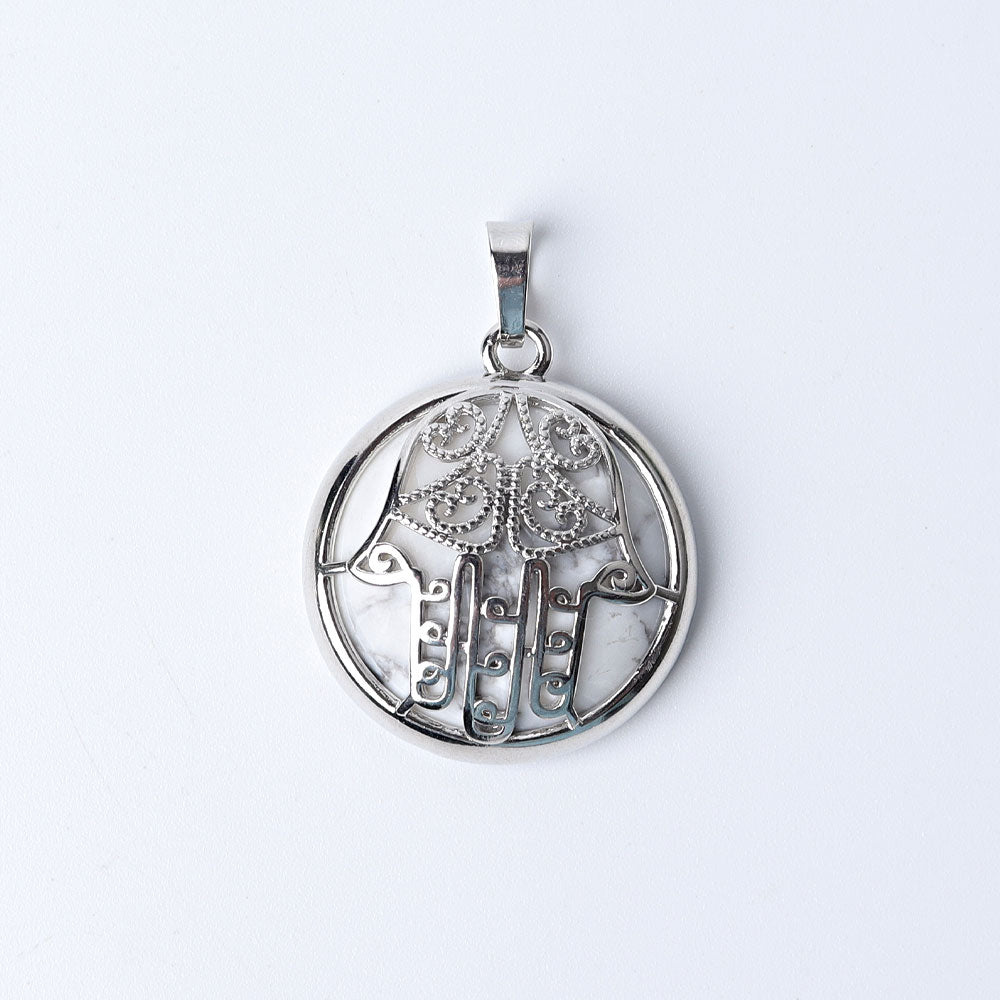 Chakra Hand Wrapped Spiritual Crystal Pendant 1.2 Inch