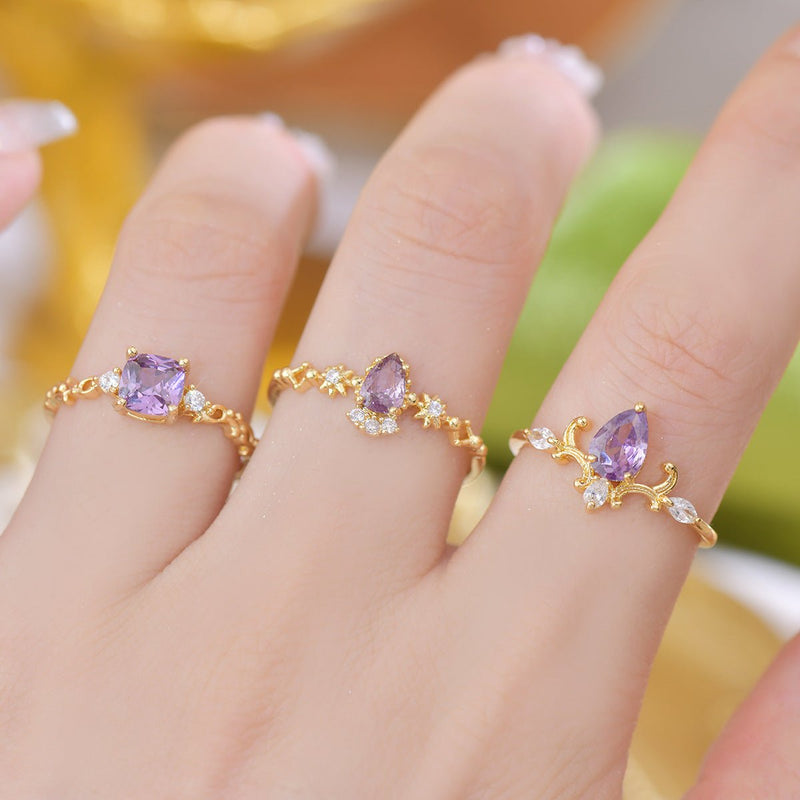Chiara Amethyst Ring
