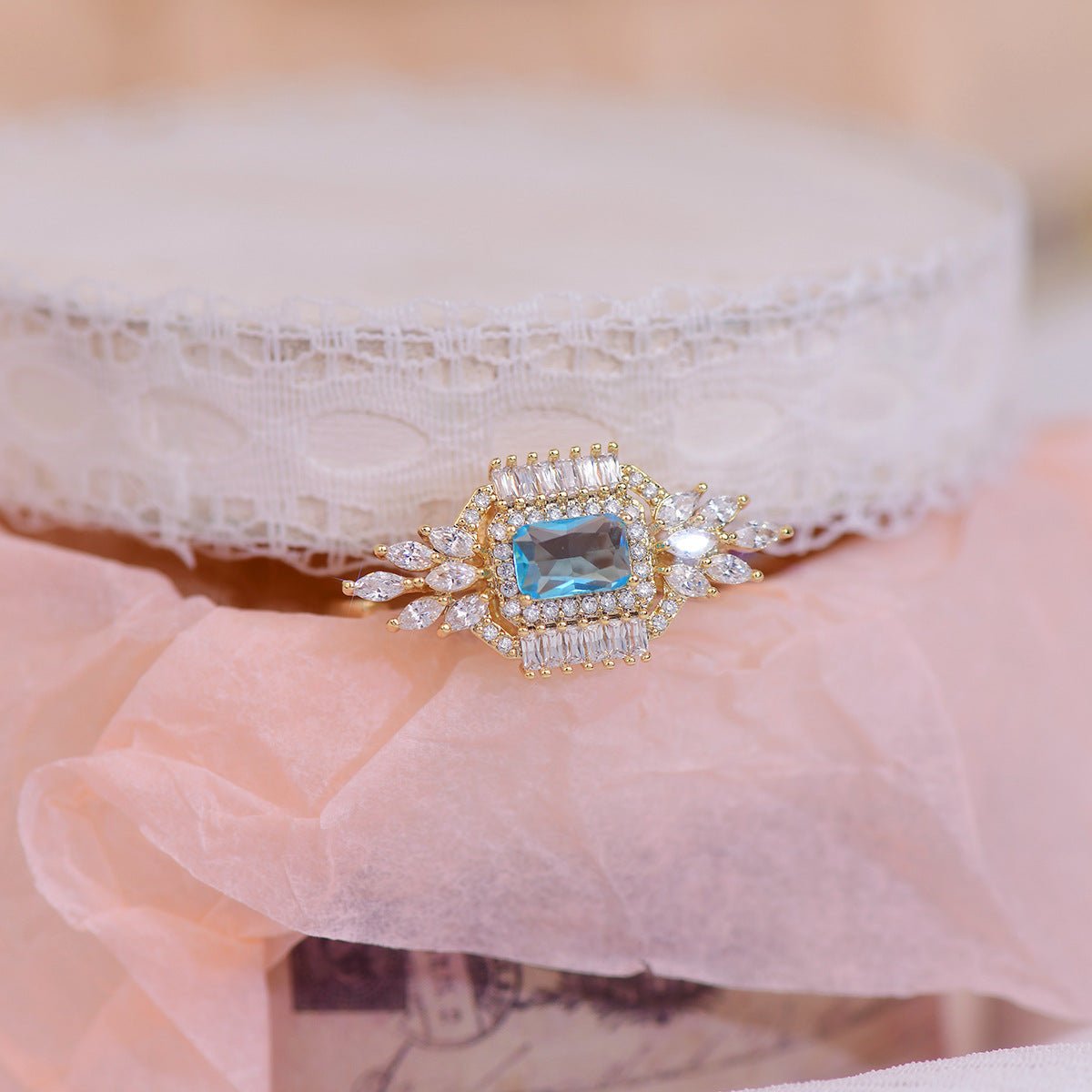 Arielle Azure Ring