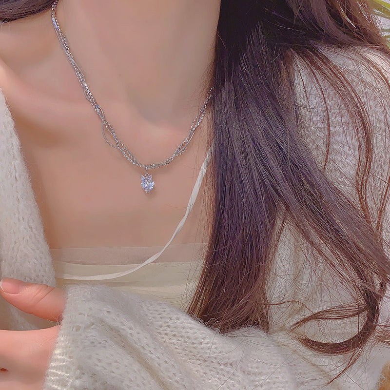 Crystal Cascade Necklace