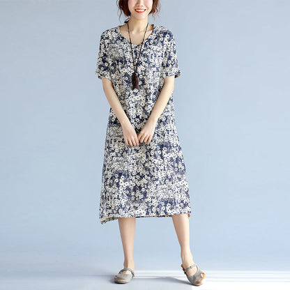 Dark Blueprints Midi Chiffon Dresses Clothing Side Open V Neck Midi Dress