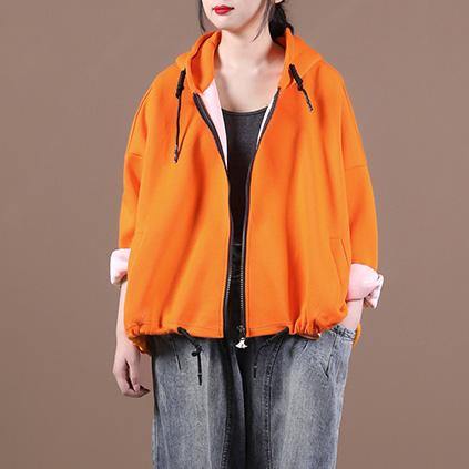 Diy Hooded Drawstring Fall Clothes for Yellow Coats