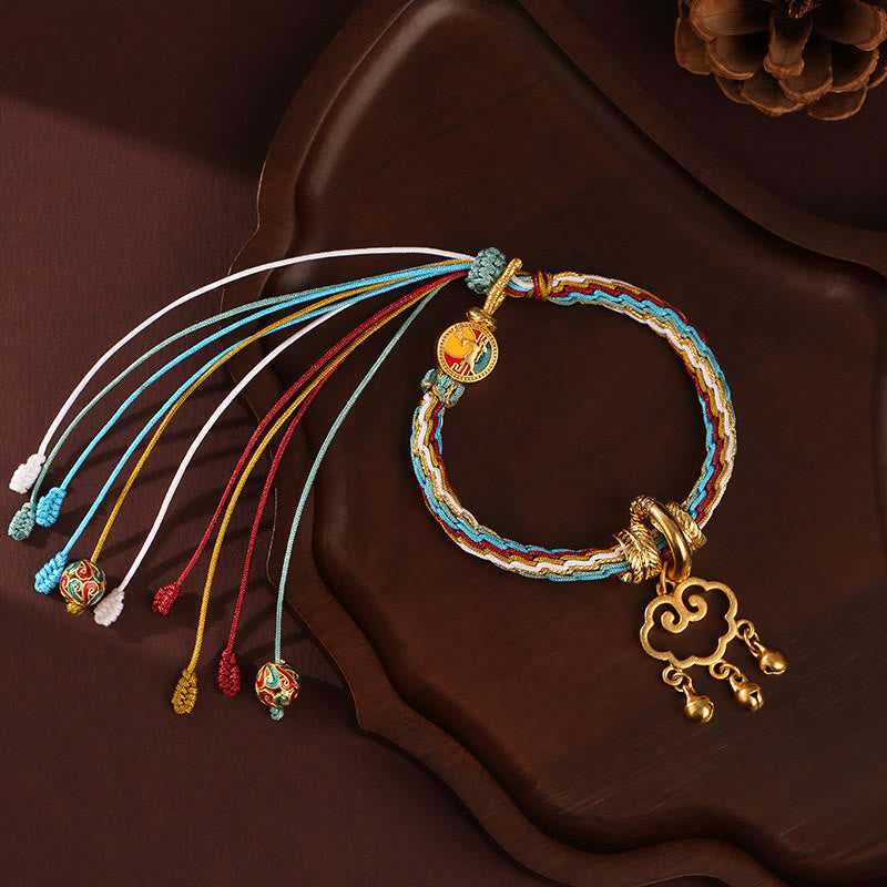 Dunhuang Color Reincarnation Knot Spiritual Bracelet