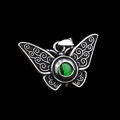 Evil Eye Butterfly Pendant