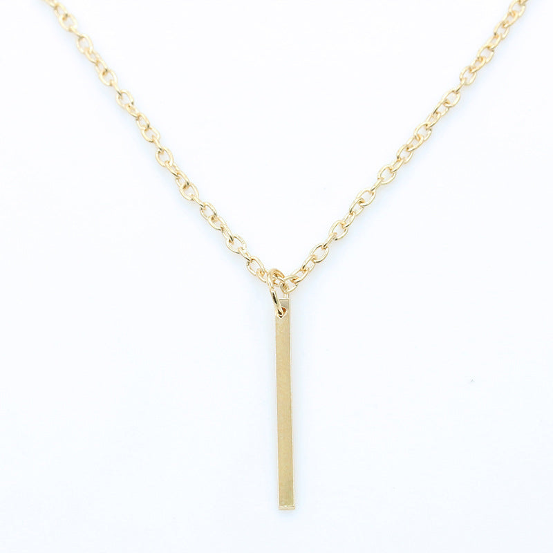 Street Geometric Patchwork Necklaces