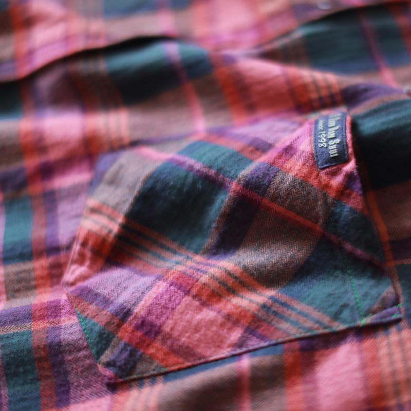 Plaid Prints Cotton Caftans Loose Fitting Cotton Clothing Shirt Dress New Low High Design Kaftans