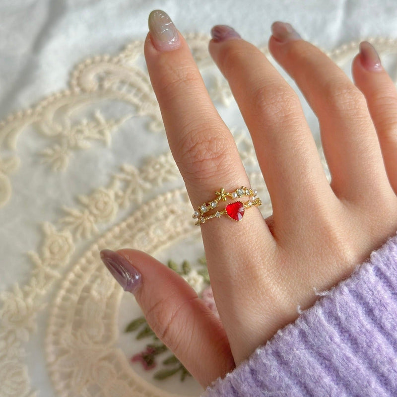 [sample ] Jaimie Heart Ring