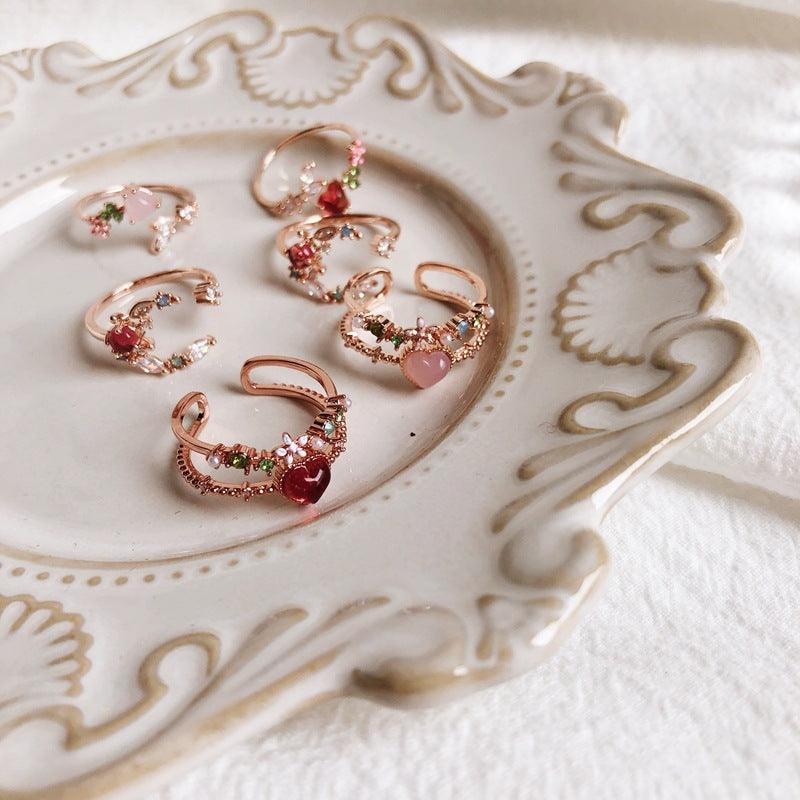 [] Zoe Heart Ring