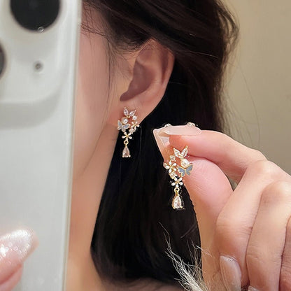 Melissa Flower Butterfly Earrings