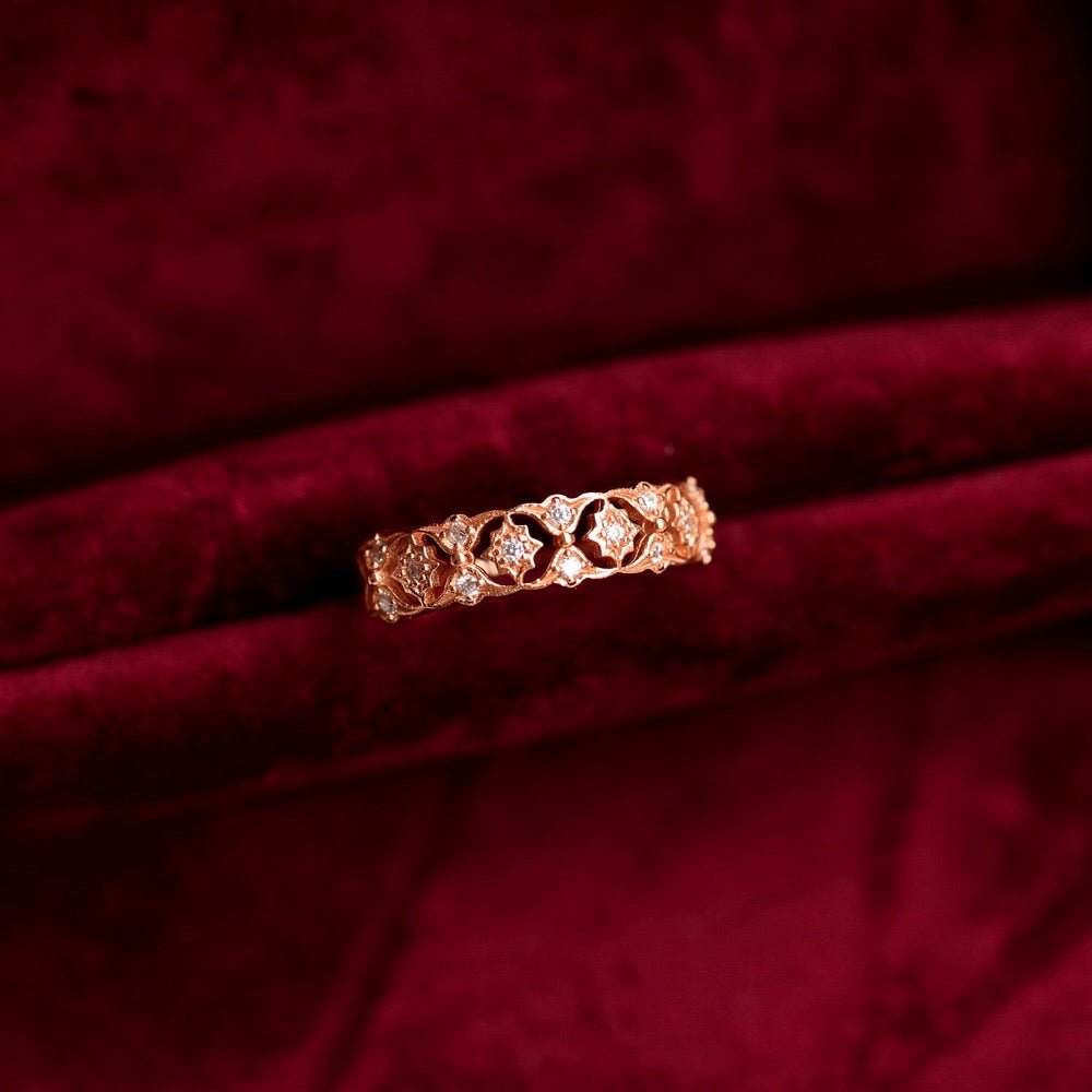 Gilded Filigree Ring