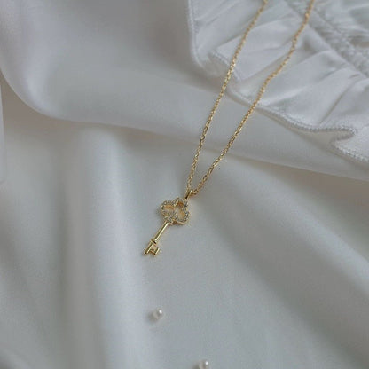 Key to True Love Necklace