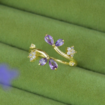 Lavender Whisper Ring