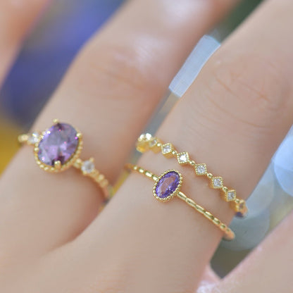 Lilac Lullaby Ring