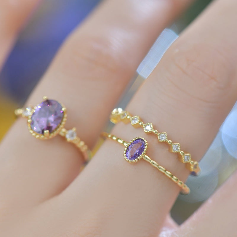 Lilac Lullaby Ring