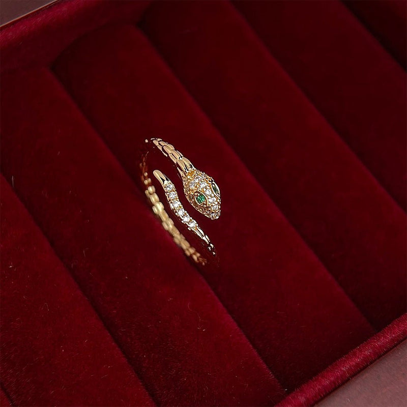 Midnight Serpent Ring