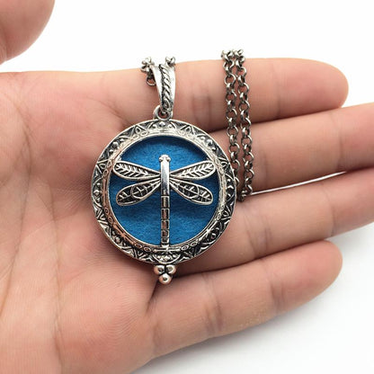 Dragonfly Essential Oil Diffuser Necklace
