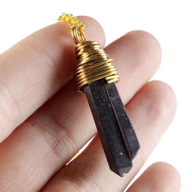 Natural Druzy Crystal Necklace