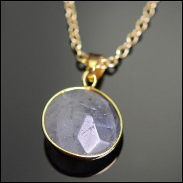 Round Gems Pendant Necklace